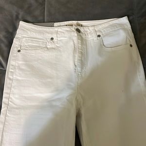 High rise skinny jeans